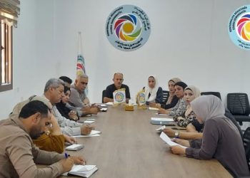 قام مكتب التنظيم في كونفدرالية تنظيمات المجتمع الديمقراطي بعقد إجتماعه الشهري للنهوض بالوضع التنظيمي في  المقاطعات