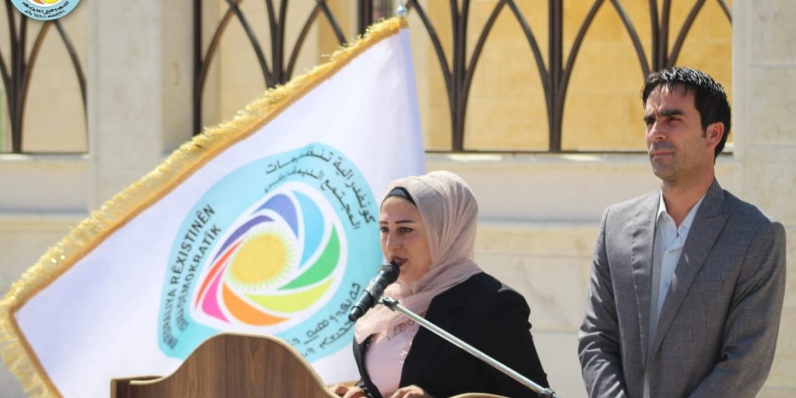 20 يوليو /2024  افتتاح الصرح المجتمعي (كونفدرالية تنظيمات المجتمع الديمقراطي)