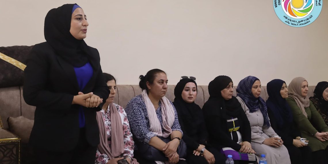 كونفدرالية تنظيمات المجتمع الديمقراطي في اقليم شمال وشرق سوريا تقوم بزيارة لمقاطعة دير الزور