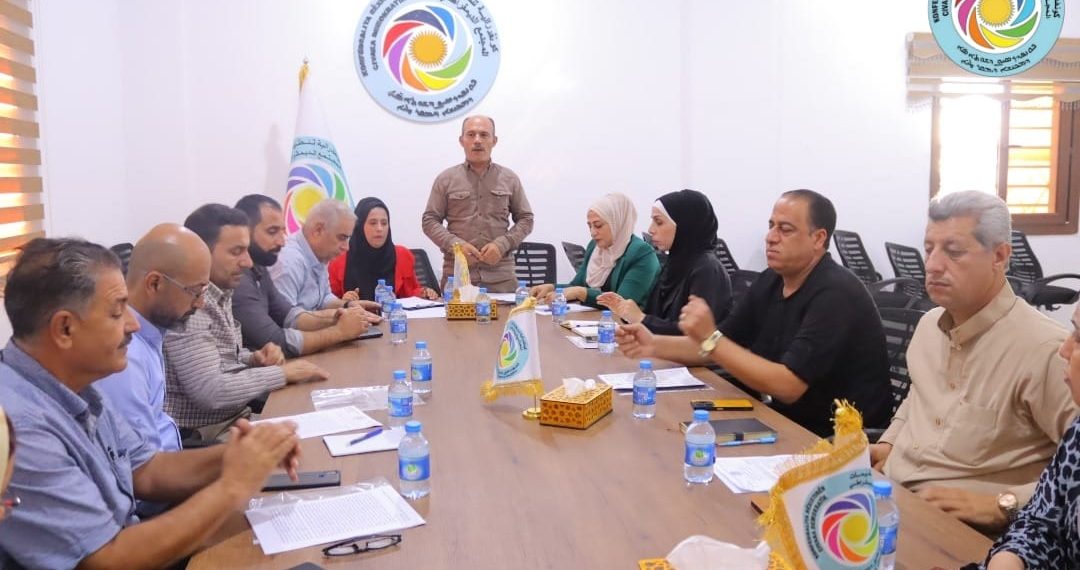 مكتب التنظيم العام في كونفدرالية تنظيمات المجتمع الديمقراطي يعقد الإجتماع الشهري للمكاتب التنظيمية في المقاطعات بغية تطوير الجهود التنظيمية.