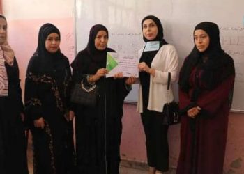بالتنسيق مع تنظيمات المجتمع الديمقراطي لمقاطعة الرقة  مكتب التنظيم العام يفعل زيارة للمعلمات المصابات بمرض العضال