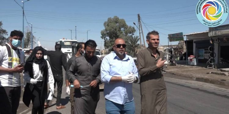 تنظيمات المجتمع الديمقراطي في دير الزور تنضم إلى حملة البيئة التي أطلقها مكتب البيئة في الكونفدرالية